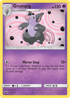 Grumpig – Rare – Celestial Storm