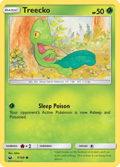 Treecko – Common – Celestial Storm