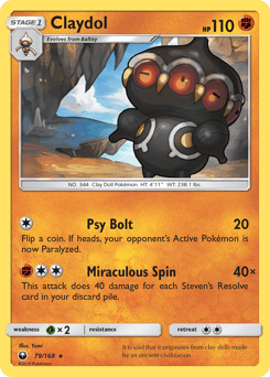 Claydol – Rare – Celestial Storm