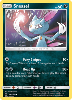 Sneasel – Common – Celestial Storm