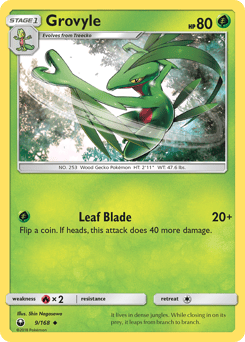 Grovyle – Uncommon – Celestial Storm