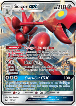 Scizor-GX – Rare Holo GX – Celestial Storm