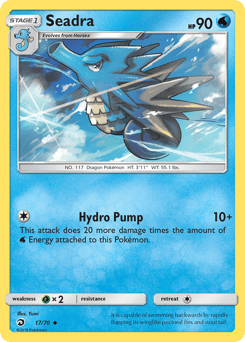 Seadra – Uncommon – Dragon Majesty