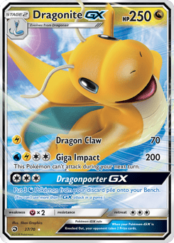 Dragonite-GX – Rare Holo GX