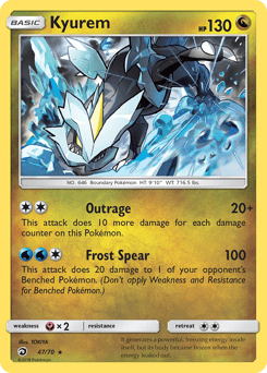 Kyurem – Rare Holo