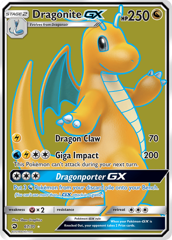 Dragonite-GX – Rare Ultra – Dragon Majesty