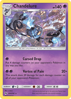 Chandelure – Rare Holo