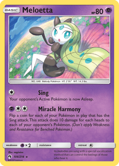 Meloetta – Rare