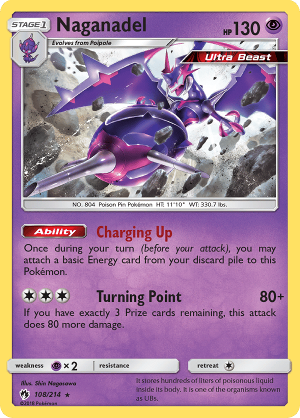 Naganadel – Rare Holo – Lost Thunder
