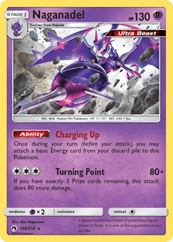 Naganadel – Rare Holo – Lost Thunder