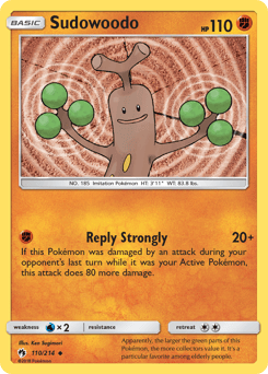 Sudowoodo – Uncommon – Lost Thunder