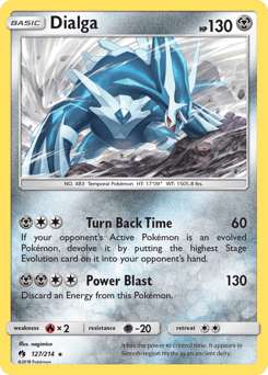 Dialga – Rare Holo – Lost Thunder
