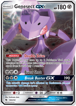 Genesect-GX – Rare Holo GX – Lost Thunder