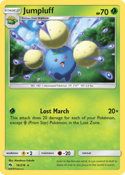 Jumpluff – Rare Holo – Lost Thunder