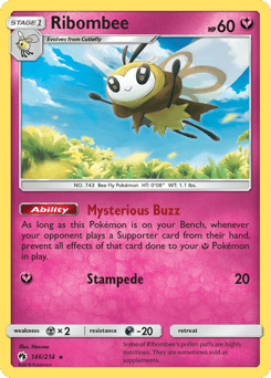 Ribombee – Rare – Lost Thunder