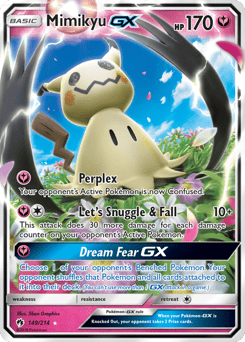 Mimikyu-GX – Rare Holo GX – Lost Thunder
