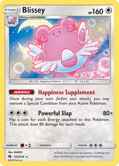 Blissey – Rare Holo – Lost Thunder