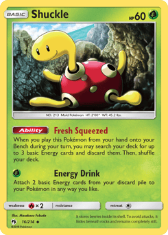 Shuckle – Uncommon – Lost Thunder