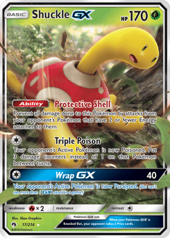 Shuckle-GX – Rare Holo GX – Lost Thunder