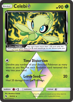 Celebi ◇ – Rare Prism Star – Lost Thunder