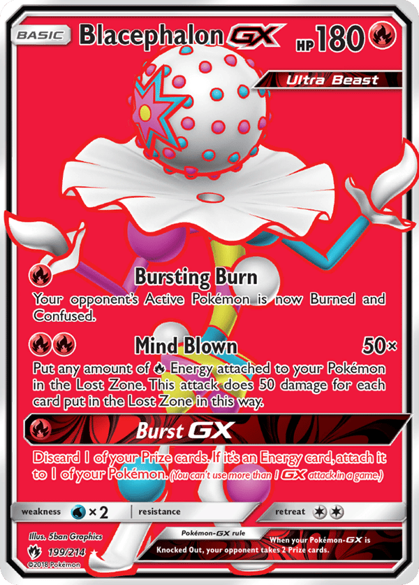Blacephalon-GX – Rare Ultra – Lost Thunder