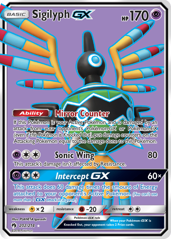 Sigilyph-GX – Lost Thunder