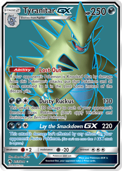 Tyranitar-GX – Rare Ultra – Lost Thunder