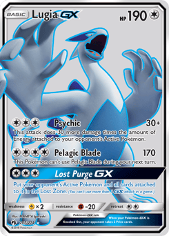 Lugia-GX – Rare Ultra – Lost Thunder