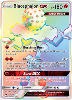 Blacephalon-GX – Rare Rainbow – Lost Thunder
