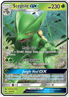Sceptile-GX – Rare Holo GX – Lost Thunder