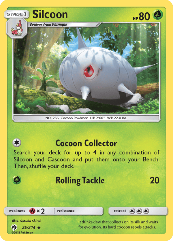 Silcoon – Uncommon – Lost Thunder