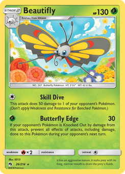Beautifly – Rare – Lost Thunder
