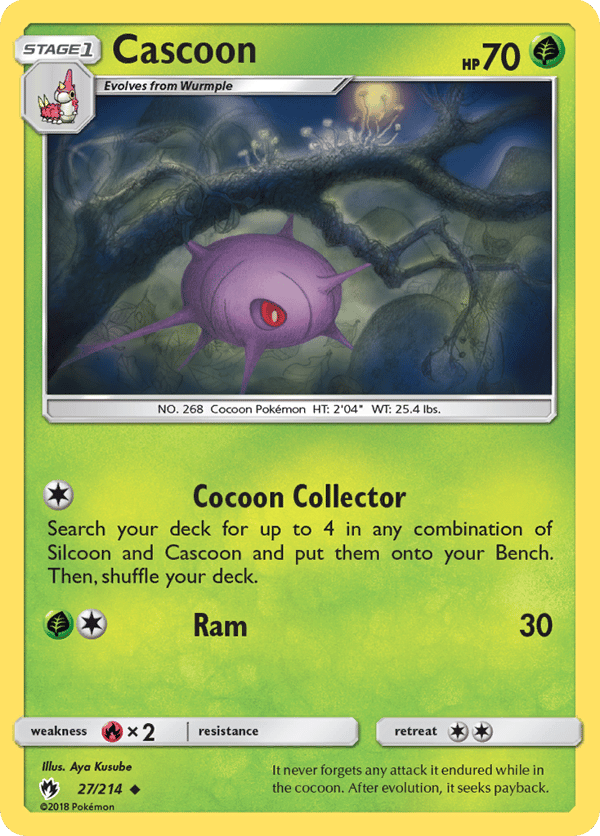 Cascoon – Uncommon – Lost Thunder