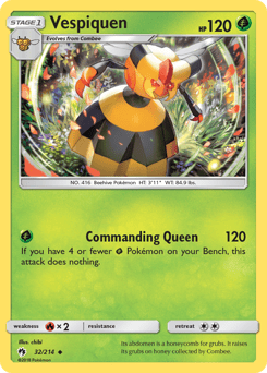 Vespiquen – Uncommon – Lost Thunder