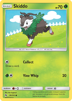 Skiddo – Common – Lost Thunder