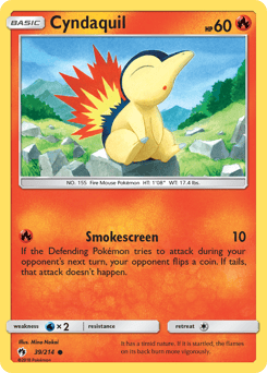 Cyndaquil – Common – Lost Thunder