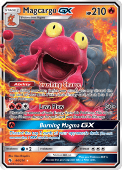 Magcargo-GX – Rare Holo GX – Lost Thunder