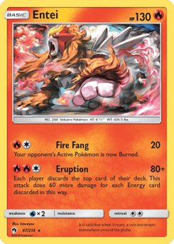 Entei – Rare