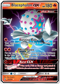 Blacephalon-GX – Rare Holo GX – Lost Thunder