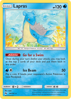 Lapras – Rare – Lost Thunder