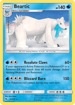 Beartic – Rare – Lost Thunder