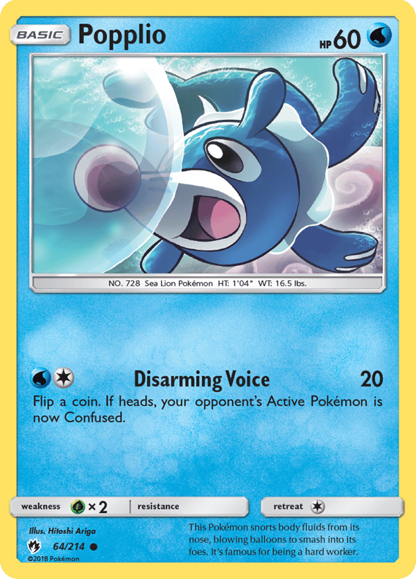 Popplio – Lost Thunder