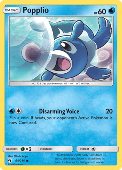 Popplio – Common – Lost Thunder