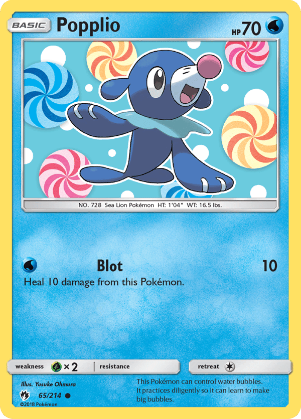 Popplio – Lost Thunder