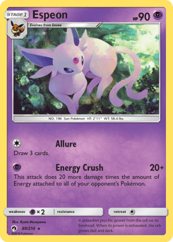 Espeon – Rare – Lost Thunder