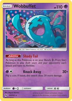 Wobbuffet – Rare – Lost Thunder