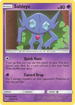 Sableye – Uncommon