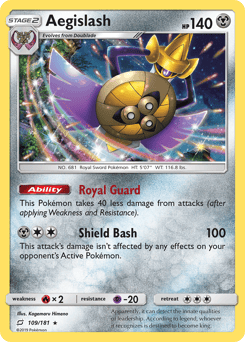Aegislash – Rare Holo