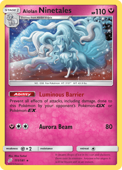 Alolan Ninetales – Rare Holo