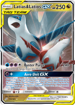 Latias & Latios-GX – Rare Holo GX